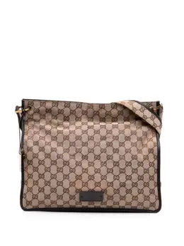 Gucci 2000-2015 GG Canvas Messenger Bag crossbody bag 31767650