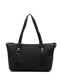 Gucci 2016-2025 GG Denim Abbey D Ring tote bag 31801221