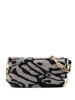 Gucci 20th Century Tom Ford Zebra Beaded Satin shoulder bag 31800542