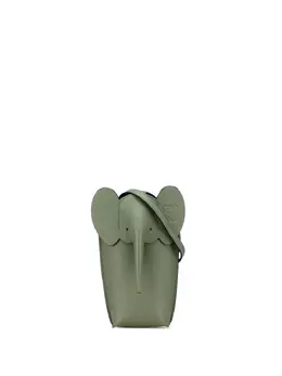 Loewe 2021 Leather Elephant Pocket crossbody bag 31784014