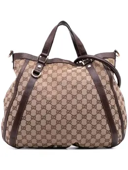 Gucci 2000-2015 GG Canvas Abbey D Ring Convertible satchel 31801199