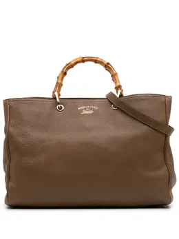 Gucci 2016-2025 Large Calfskin Bamboo Shopper satchel 31760883
