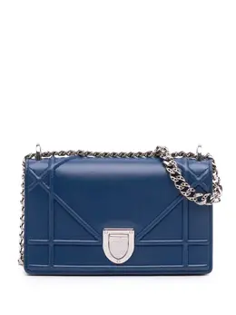 Christian Dior 2015 Mini Lambskin Diorama Flap crossbody bag 31801110