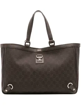 Gucci 2016-2025 GG Denim Abbey D Ring tote bag 31767039
