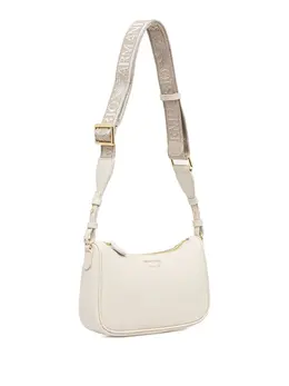 Emporio Armani logo-plaque zip-top shoulder bag 30716417