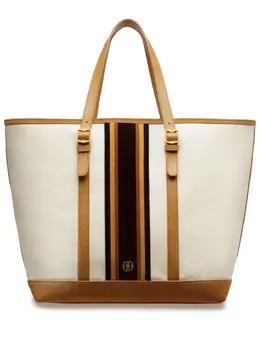 Bally Gare stripe-detail tote bag 20622305