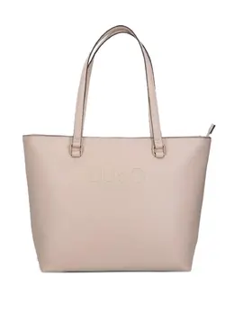 Liu Jo logo-embossed top-handle bag 31143316