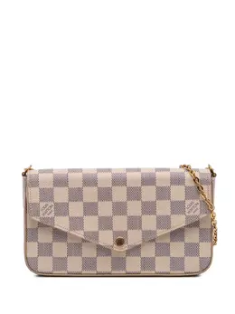 Louis Vuitton 2018 Damier Azur Pochette Felicie crossbody bag 31767680