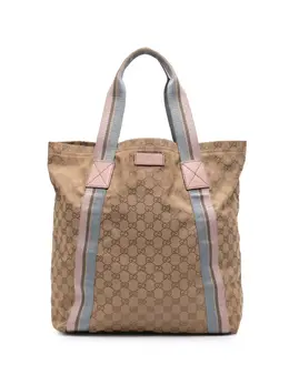 Gucci 2016-2025 GG Canvas Web tote bag 31768198