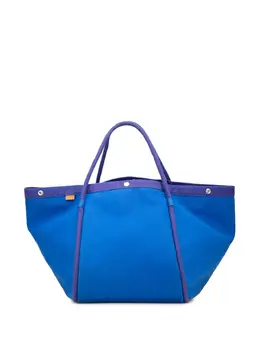 Hermes 1990-2015 Toile Lindy Beach Bag tote bag 31778260