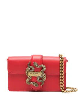 Just Cavalli small snake-buckle chain cross-body bag 31642425