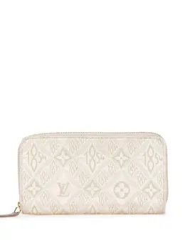 Louis Vuitton 2021-2025 Monogram Jacquard Since 1854 Zippy Wallet long wallets 31797219