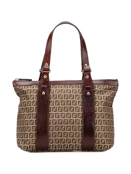 Fendi 2000-2010 Zucchino Canvas tote bag 31800074