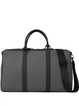 Karl Lagerfeld monogram-embossed weekender bag 30685279