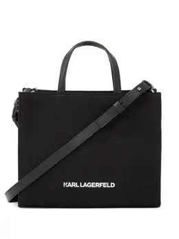 Karl Lagerfeld small ikon print tote bag 30685078