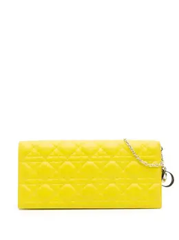 Christian Dior 2013 Lambskin Cannage Lady Dior Wallet On Chain crossbody bag 31777843