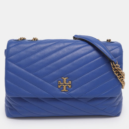 Tory Burch Blue Leather Kira Shoulder Bag 1199471