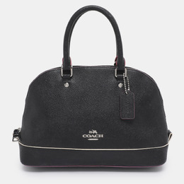 Coach Black Leather Mini Sierra Satchel 1199417