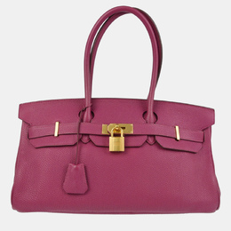 Hermes Shoulder Birkin Tosca Togo Leather Shoulder Bag 1199346