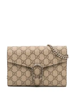 Gucci 2016-2025 GG Supreme Dionysus Chain Wallet crossbody bag 31768430