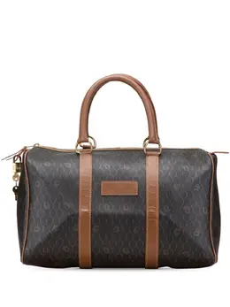 Christian Dior 20th Century Honeycomb Coated Canvas boston bag 31758776