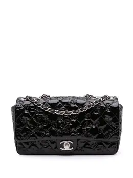 Chanel 2010-2011 Medium Patent Lucky Symbols Flap shoulder bag 31768464