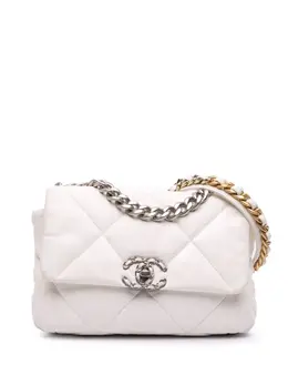 Chanel 2021-2025 Medium Lambskin 19 Flap satchel 31767548