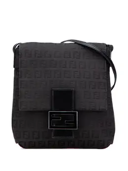 Fendi 2000-2010 Zucchino Canvas crossbody bag 31765586