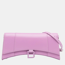 Balenciaga Hourglass Stretch Pink Leather Shoulder Bag 1198571