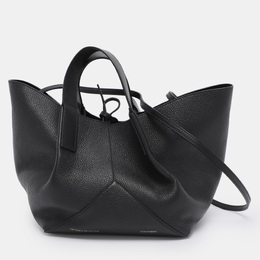 Victoria Beckham Black Leather Mini W11 Tote 1198243