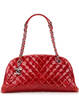 Chanel 2011 Large Glazed Calfskin Mademoiselle Bowling Bag shoulder bag 31785811