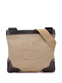 Prada 2000-2025 Canvas Canapa Logo crossbody bag 31800122