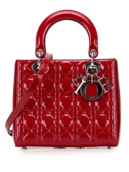 Christian Dior 2012 Medium Patent Cannage Lady Dior satchel 31801683