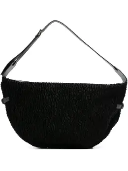 La Milanesa textured buckle shoulder bag 31571546