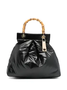 La Milanesa quilted bamboo-handle tote bag 31571531