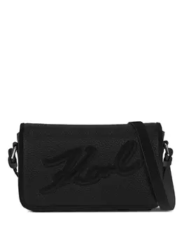 Karl Lagerfeld K/Skuare grainy flap crossbody bag 30686016
