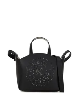 Karl Lagerfeld small K/Circle studs tote bag 30685242