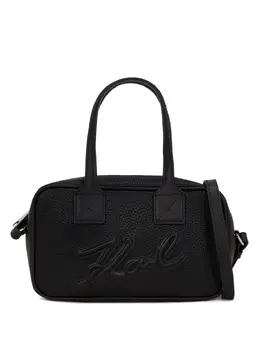Karl Lagerfeld embossed-logo tote bag 30685190