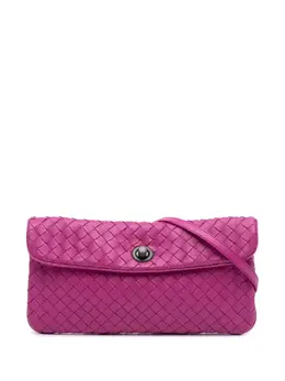 Bottega Veneta 2011 Mini Nappa Intrecciato Turn Lock crossbody bag 31798793