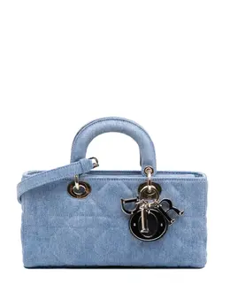 Christian Dior 2024 Medium Denim Macrocannage Lady D Joy satchel 31768194