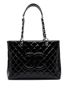 Chanel 2009-2010 Patent Grand Shopping tote bag 31786427
