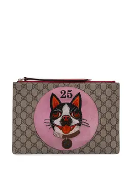 Gucci 2000-2015 GG Supreme Bosco clutch bag 31798637