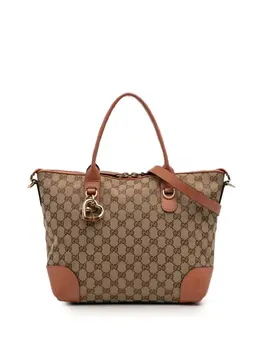 Gucci 2016-2025 GG Canvas Heart Bit satchel 31767071