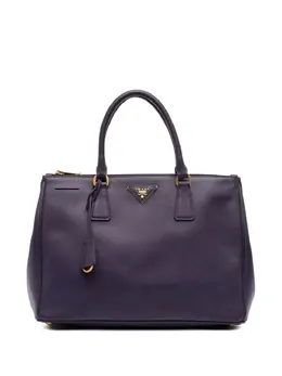 Prada 2010-2025 Medium Saffiano Lux Galleria Double Zip satchel 31798730