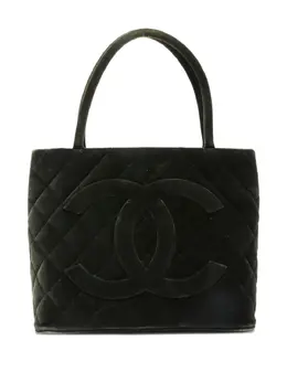 Chanel 1990s quilted Medallion tote bag 31783026