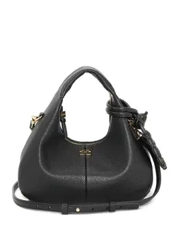 Ganni mini textured leather tote bag 30540805