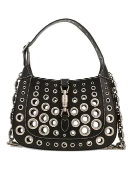 Gucci 1961 Jackie eyelet detail shoulder bag 31778862