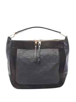Louis Vuitton 2012 Oda monogram suede shoulder bag 31711800
