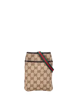 Gucci 2000-2015 GG Canvas Web crossbody bag 31778022