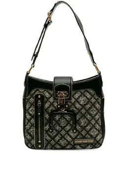 Louis Vuitton 2006 Quilted Monogram Denim Musette shoulder bag 31768379